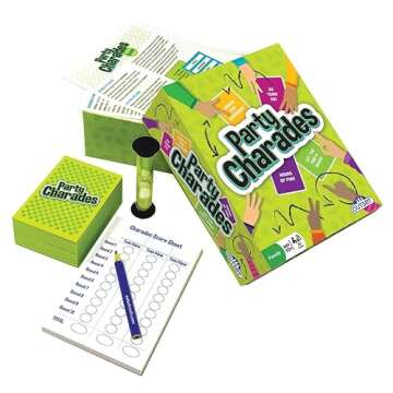 Party Charades Game – Contains 550 charades – Great Family Game for 2 or More Players Ages 10 and up by Outset Media