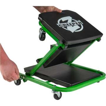 Pro-LifT C-2036DG Black/Green 300 Lbs Mechanic Creeper