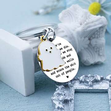 igvean Best Friend Keychains-Long Distance Friendship Gifts