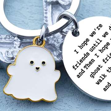 igvean Best Friend Keychains-Long Distance Friendship Gifts