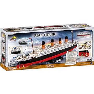 COBI Historical Collection R.M.S. Titanic, Limited Edition, Scale 1:300 (2840 Pieces)