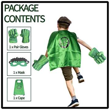 Kids Plush Fists Costume Set for Superhero Adventures