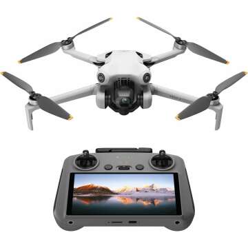 DJI Mini 4 Pro: Compact 4K Drone with 34-Min Flight Time