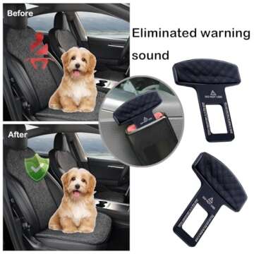 2PCS Most Car Seat Belt Cover Pads, Shoulder Seatbelt Pads Cover, Universal car Accessories for Most Vehicles (K Style)