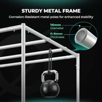 MARS HYDRO 4x2x6 Advanced Grow Tent, 48"x24"x71" High Reflective Mylar 1680D for Hydroponics Indoor Plant Growing, with Observation Window,Floor Tray and Smooth Zipper for TSL2000/SP3000