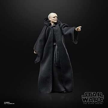 STAR WARS The Black Series Emperor Palpatine, Return of The Jedi 40th Anniversary 6-Inch Action Figures, Ages 4 and Up