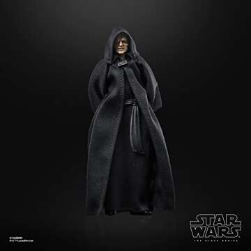 STAR WARS The Black Series Emperor Palpatine, Return of The Jedi 40th Anniversary 6-Inch Action Figures, Ages 4 and Up