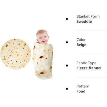 Tortilla Blanket Baby, Baby Burritos Swaddle Blanket