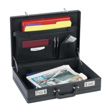 Lorell LLR61614 - Carrying Case (Attach) for Document - Black