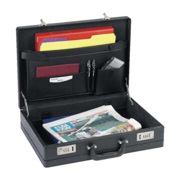 Lorell LLR61614 - Carrying Case (Attach) for Document - Black