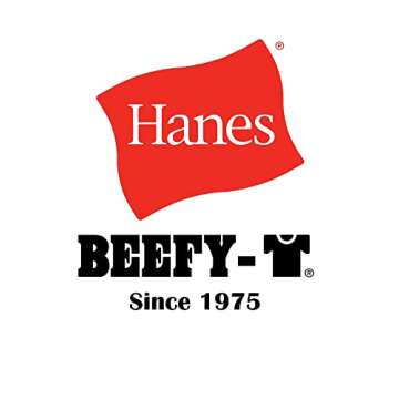 Hanes Mens Beefyt T-shirt, Heavyweight Cotton Crewneck Tee, 1 Or 2 Pack, Available In Tall Sizes Fashion-t-shirts, Black - 1 Pack, X-Large US