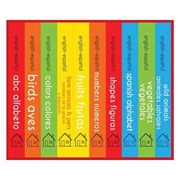 My First English - Español Learning Library (Mi Primera English - Español Learning Library): Boxset of 10 English - Spanish Board Books (Spanish Edition)