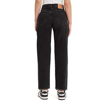 Levi's Women's 94 Baggy Jeans in Black Stonewash