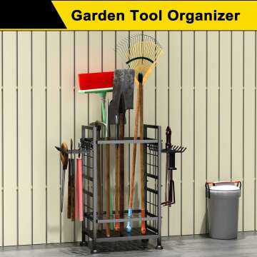 3 Tier Heavy Duty Garden Tool Organizer Storage