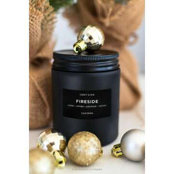 Men's Fireside Candle