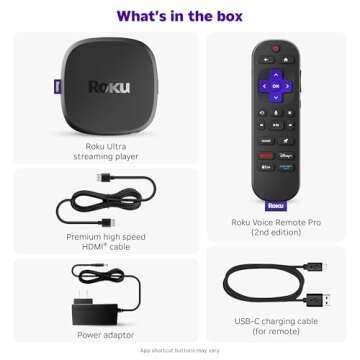 Roku Ultra 2024 - 4K Streaming Device with Dolby Vision