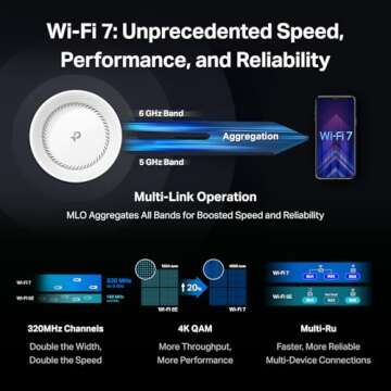 TP-Link Deco BE63 Mesh System - 10 Gbps WiFi 7