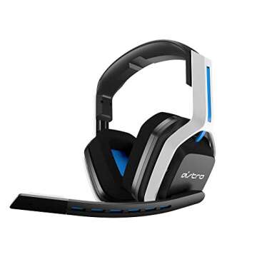 ASTRO A20 Gen 2 Wireless Gaming Headset - PS5, PS4 & PC (Renewed, White/Blue)