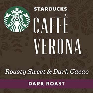 Starbucks Caffè Verona Dark Roast Espresso Pods