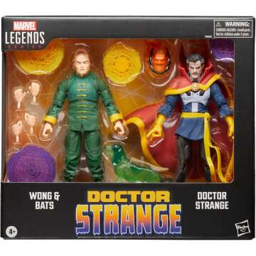 Marvel Legends Doctor Strange & Wong Action Figures