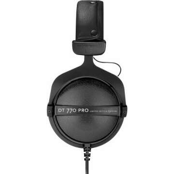 Beyerdynamic DT 770 PRO 250 Ohm Headphones Black Edition