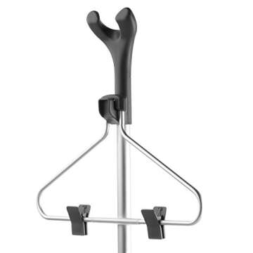 Reliable Vivio 550GC Garment Steamer - Professional Garment Steamer with Heavy Duty Aluminium Steam Head, 1 Gallon Water Capacity, 1300W Brass Fittings, Large Wheels for Mobility and 63 in. Steam Hose