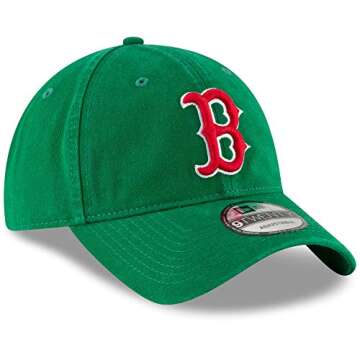 New Era Boston Red Sox 9TWENTY Kelly Green 920 Adjustable Cotton Hat Cap