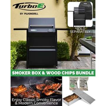 Turbo E Outdoor Electric Grill - Smart 1700W BBQ