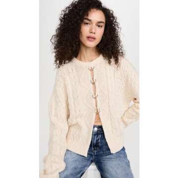 Ragged Priest Women's Dimension Knit Cardigan