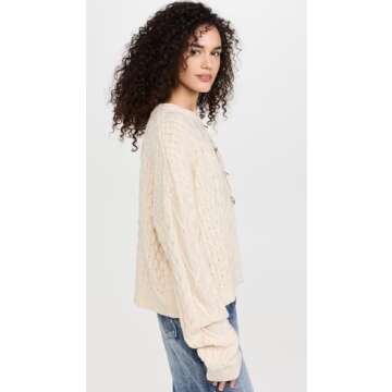 Ragged Priest Women's Dimension Knit Cardigan