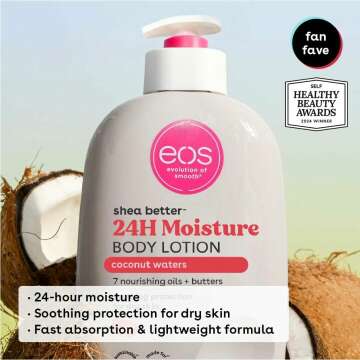 EOS Coconut Waters 24-Hour Body Lotion - Shea Moisture