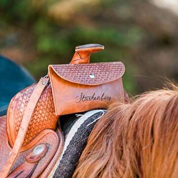 Personalized Horse Saddle Bag by Starkenburg Company - Stylish & Functional