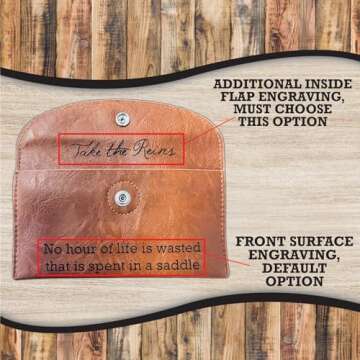 Personalized Horse Saddle Bag | Stylish and Functional