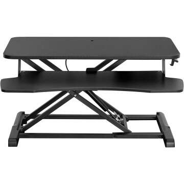 VIVO 32" Height Adjustable Standing Desk Converter for Dual Monitors