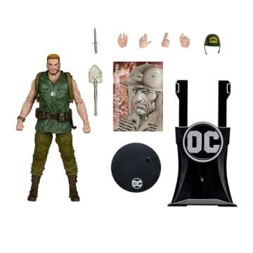 McFarlane Toys - DC Multiverse Sergeant Rock (DC Classic) 7in Figure McFarlane Collector Edition #14