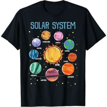 Solar System Planets Tee