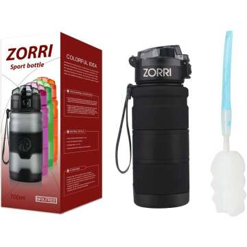 ZORRI Sports Water Bottle