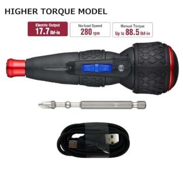 VESSEL BALL GRIP Rechargeable Screwdriver Cordless No.220USB-1U 220USB1U Made in Japan by VESSEL