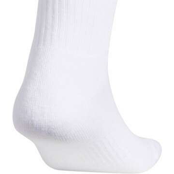 Adidas Athletic Crew Socks with Arch Compression