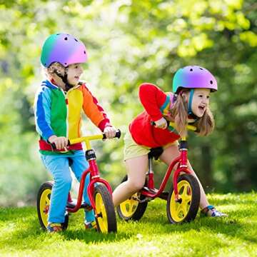 Kids Bike Helmet for 2-3-5-8-14 Ages Girls,Boys,Toddler,Kids and Youth, Ventilation and Impact Resistance Toddler Bike Helmet for Multi-Sport Bicycle Scooter Inline Roller Skate and Skateboarding