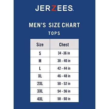 Jerzees Men's Dri-Power Cotton Blend Long Sleeve Tees, Moisture Wicking, Odor Protection, UPF 30+, Sizes S-3X, Black, X-Large