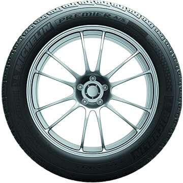 MICHELIN Premier A/S All-Season Radial Car Tire for Luxury Performance and Passenger Cars; 235/055R17 99H