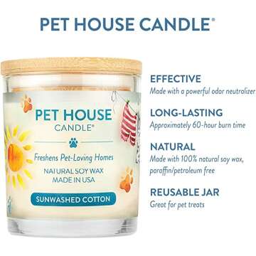 Pet Odor Eliminator Candle