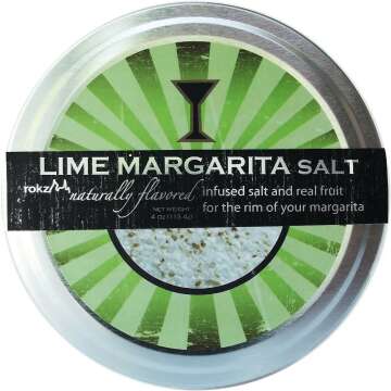 Rokz Lime Margarita Salt Rimmerz, 4oz (Pack of 1)