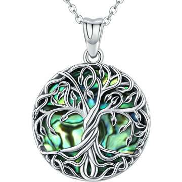 Celtic Tree of Life Necklace in Sterling Silver