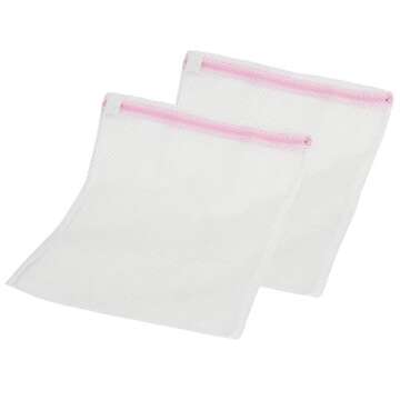 Household Essentials 121-2 Mesh Laundry Wash Bag for Delicates - 2 Pack