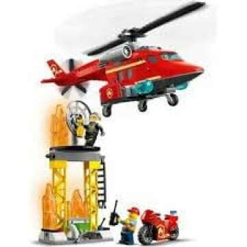 LEGO City Fire Rescue Helicopter 60281 Kit for Kids