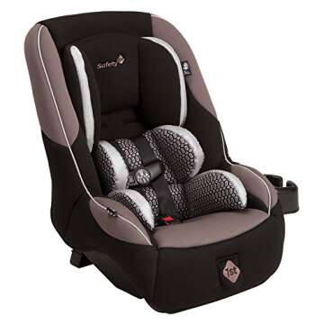 Safety 1st Guide Convertible Car Seat, Fits 3 Across, Forward Facing and Rear Facing, Chambers