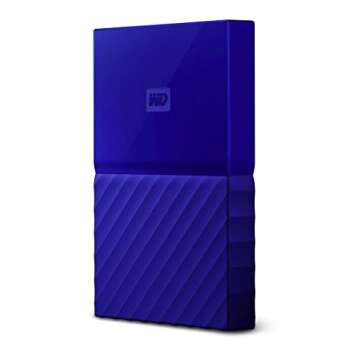 Western Digital 2TB Blue My Passport Portable External Hard Drive - USB 3.0 - Western DigitalBS4B0020BBL-WESN