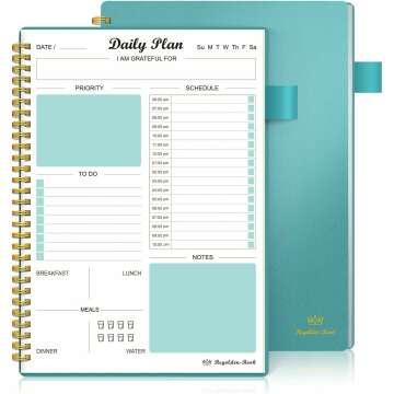 Daily Planner Undated: To Do List & Appointment Organizer, 160 Pages